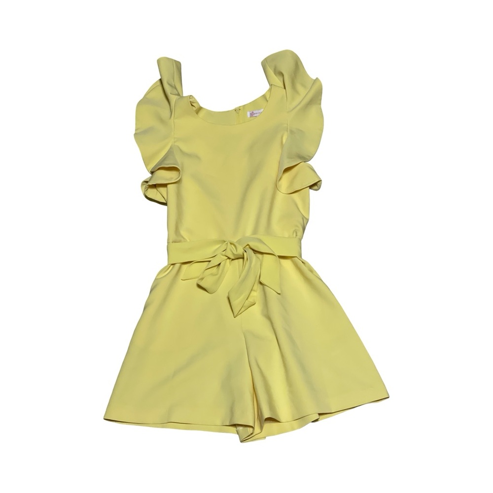 GB girls Yellow Ruffle Romper